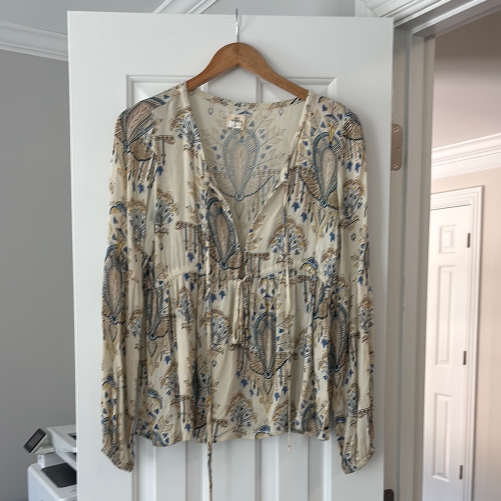 Bohemian Paisley Blouse